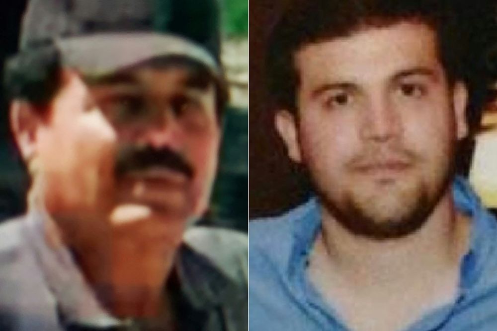 Ismael El Mayo Zambada y Joaquín Guzmán, hijo de El Chapo