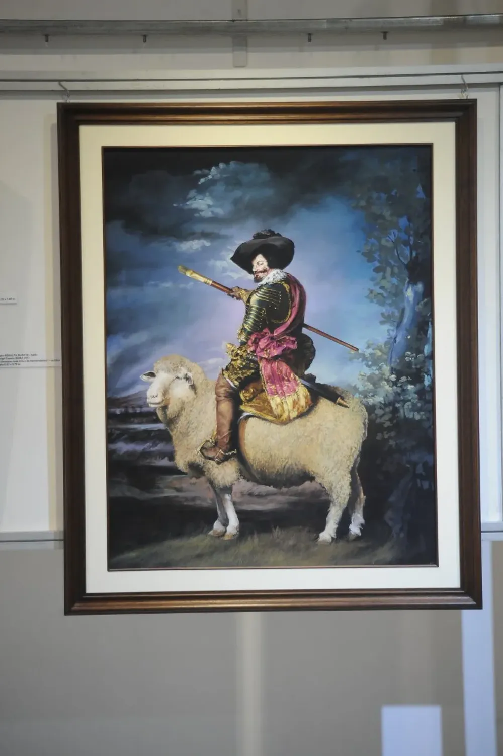 La exposición involucra 25 obras.