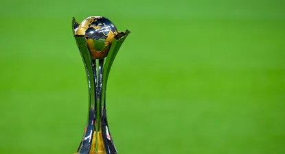 El trofeo del Mundial de Clubes