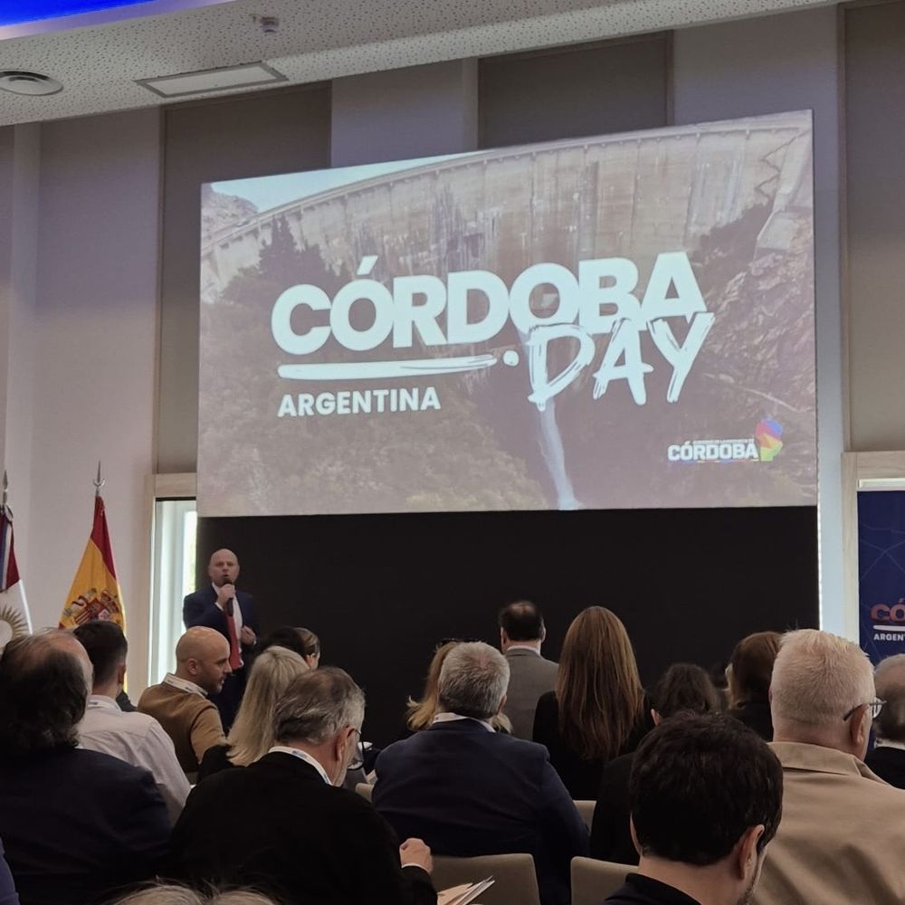 Empresarios españoles y argentinos en el Córdoba Day, en Madrid.