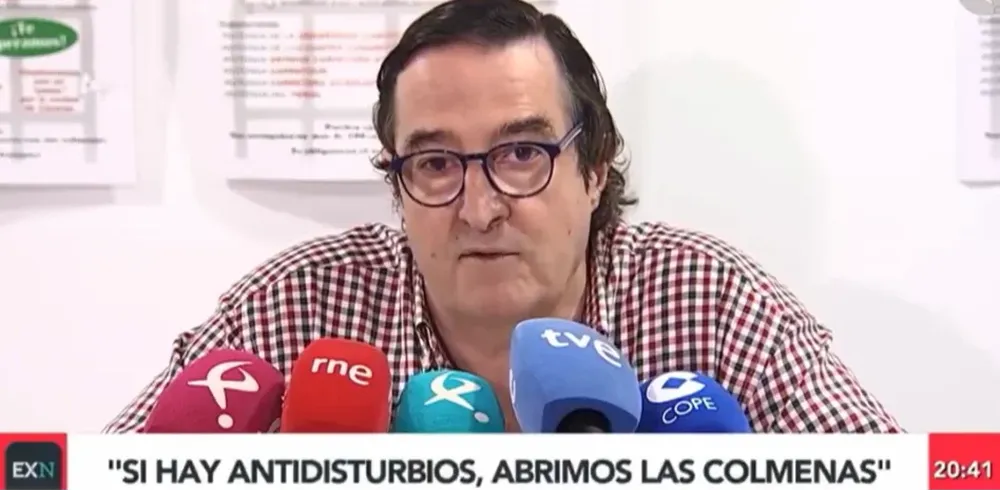 El presidente de Asaja Extremadura, Ángel García Blanco