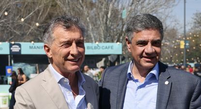 Jorge Macri y Mauricio Macri coincidieron en la feria Sabor a Buenos Aires, la feria que celebra la gastronomía porteña