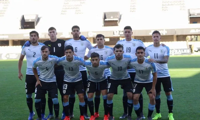El equipo de Uruguay que enfrentó a Ucrania