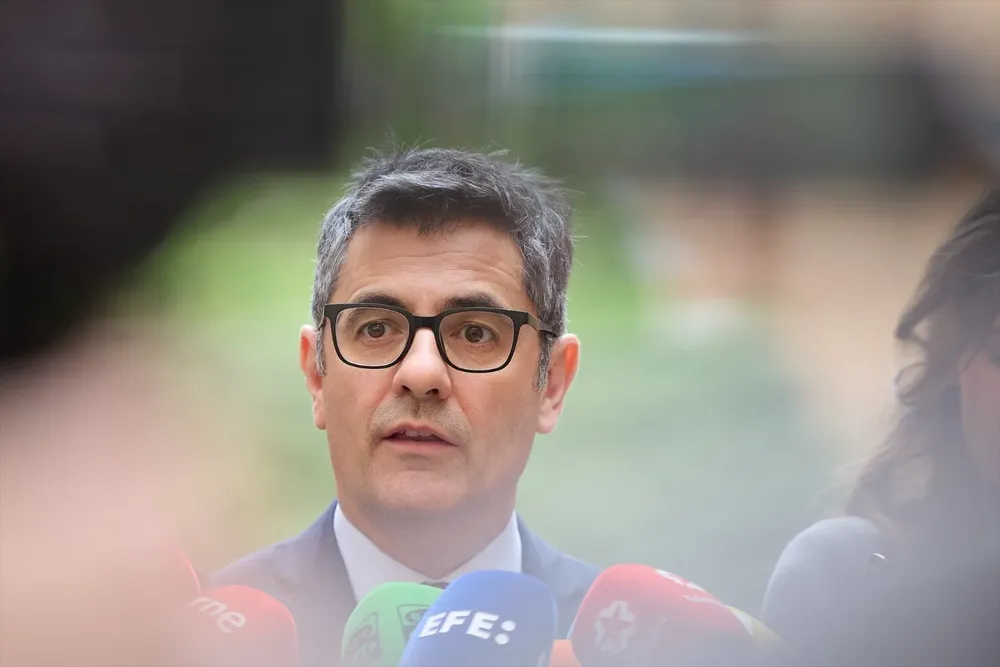 El ministro de la Presidencia, Justicia y Relaciones con las Cortes, Félix Bolaños