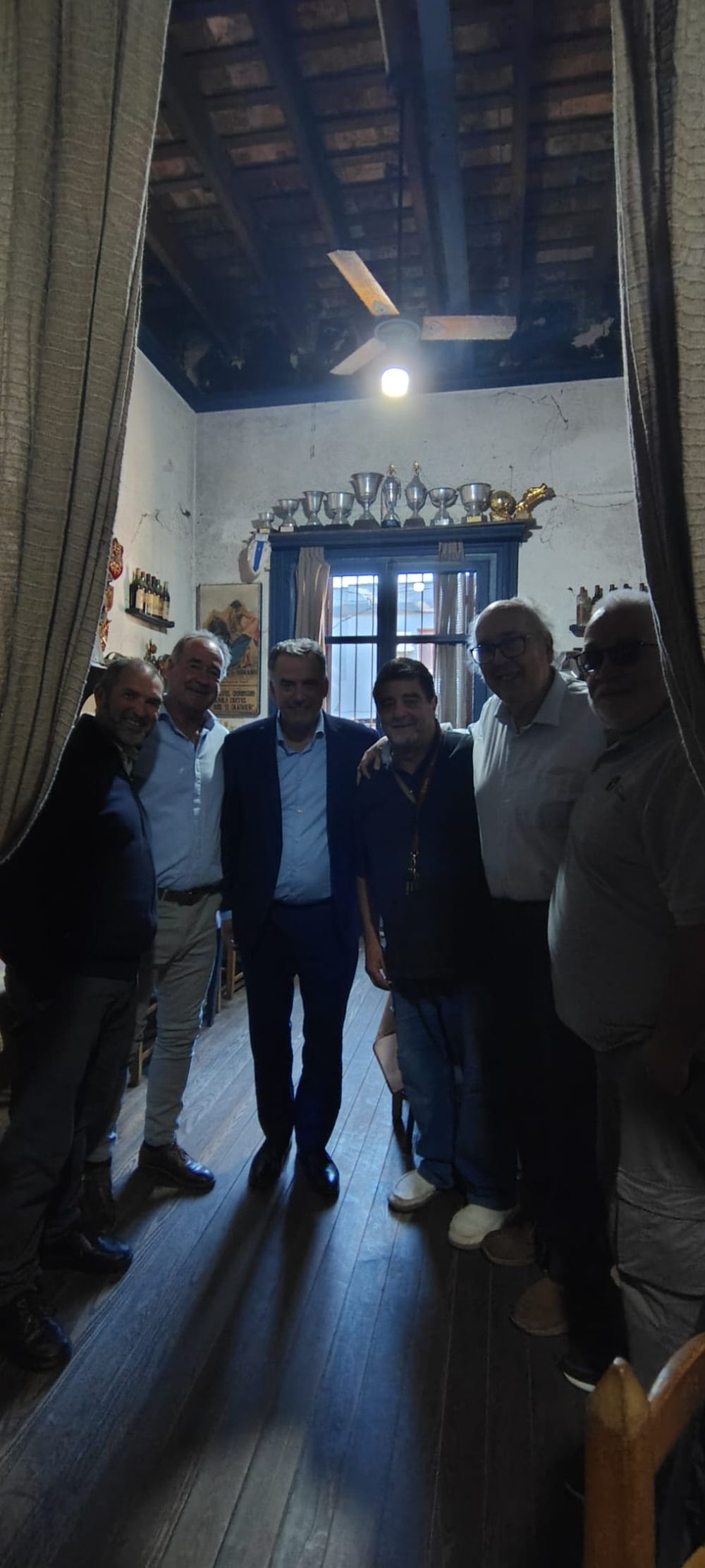 Almuerzo de Yamandú Orsi en Las Piedras