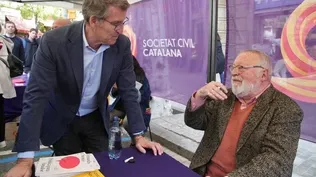 Alberto Nuñez Feijóo y Fernando Savater