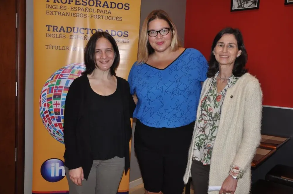 Lucila Cánepa, Cj Tremblay y Eliana Bello