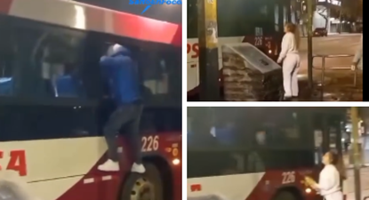 video: agredieron a un chofer de copsa tras una discusion en montevideo y el sindicato se declaro en alerta permanente