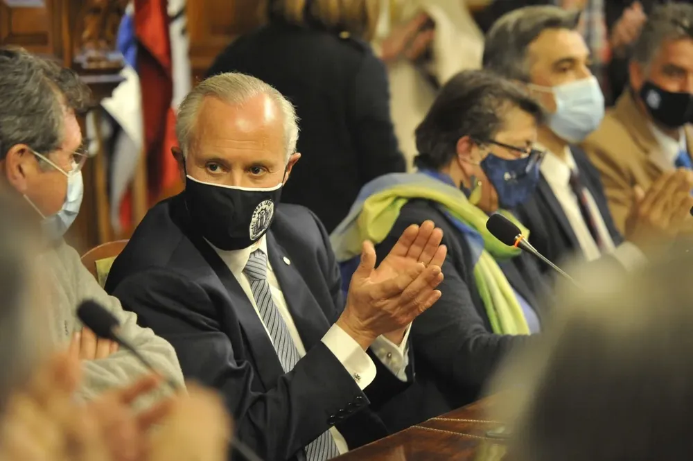 Pablo Iturralde, presidente del Directorio del Partido Nacional