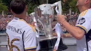 Federico Valverde celebra un nuevo título con Real Madrid
