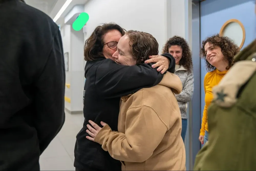 El reencuentro de Shany Goren con su familia