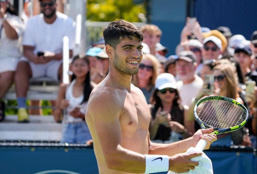 Carlos Alcaraz vuelve a las pistas.