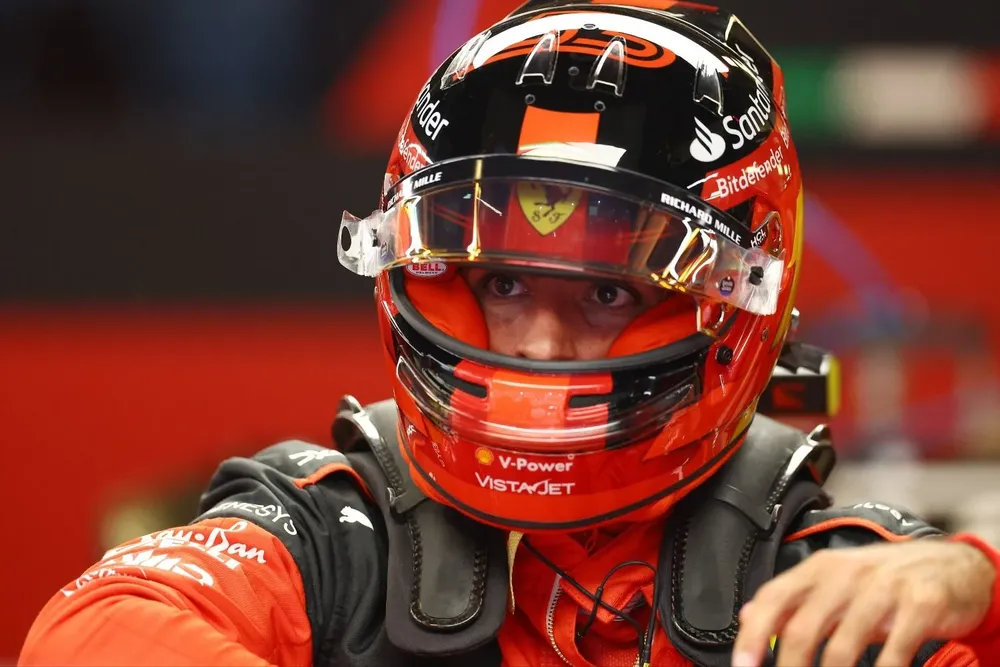 Duro accidente de Sainz.