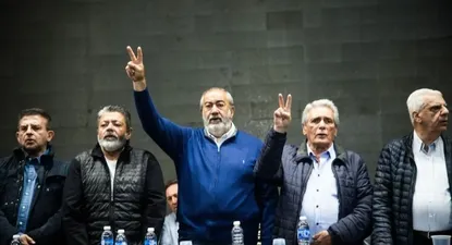 Líderes sindicales.