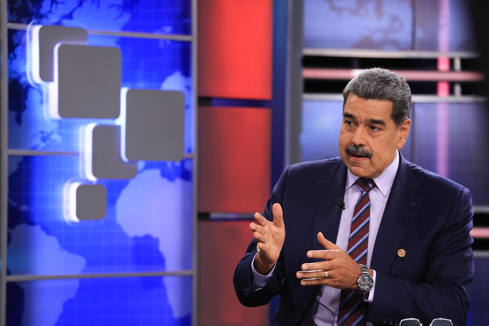 Maduro en entrevista en Telesur