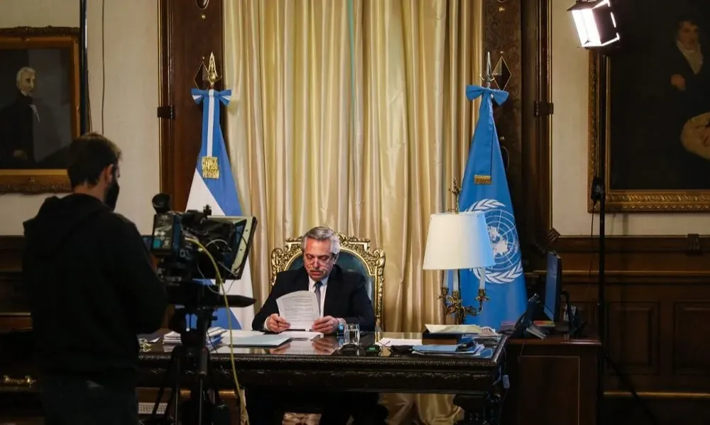 Alberto Fernández, presidente de Argentina