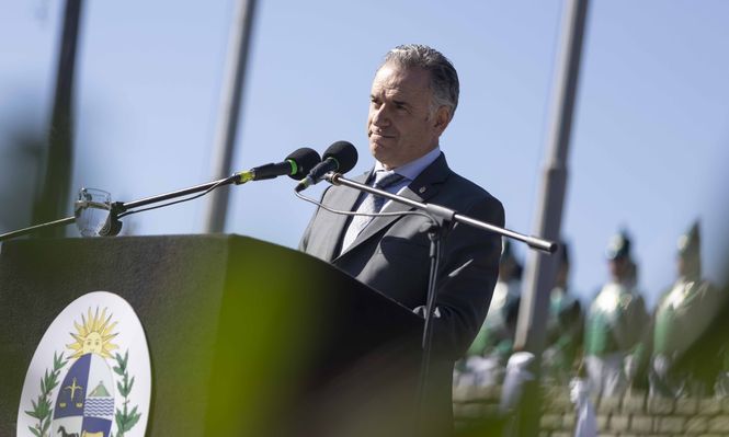 El presidente de la República, Yamandú Orsi