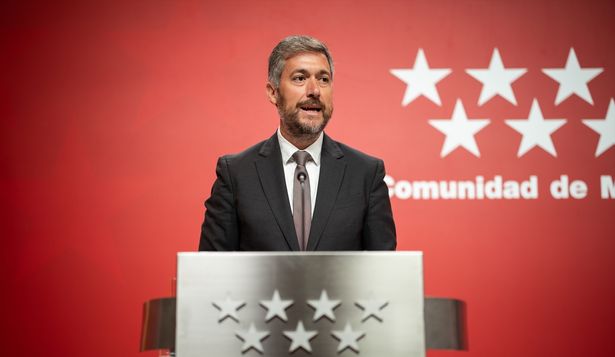 El consejero de Presidencia, Justicia y Administración Local, y portavoz del Gobierno autonómico, Miguel Ángel García Martín.