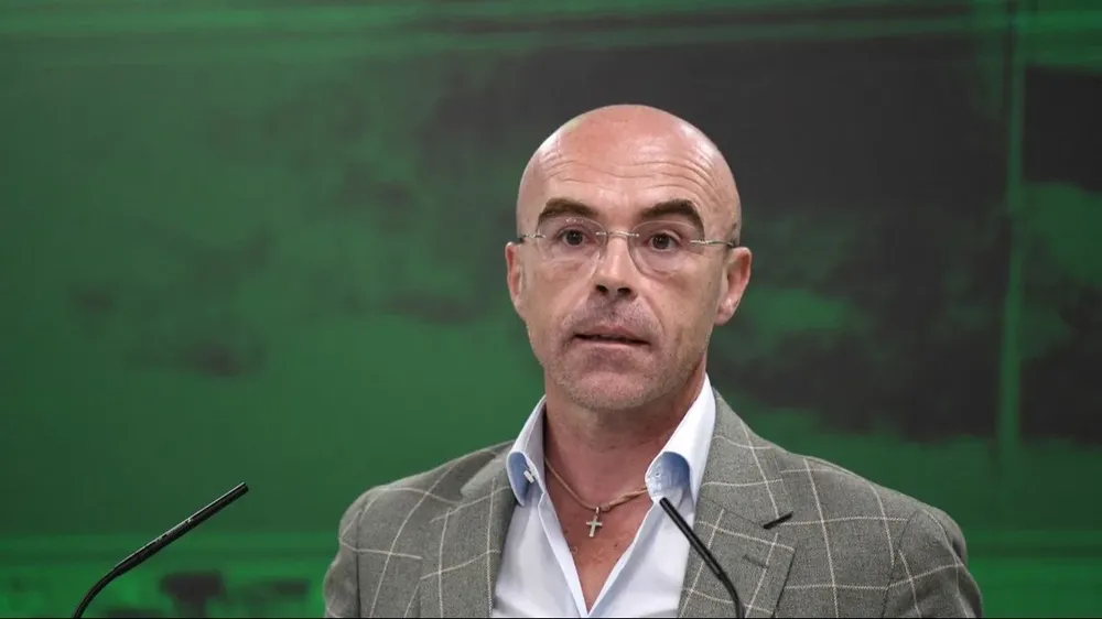 El vicepresidente de acción política de Vox, Jorge Buxadé.