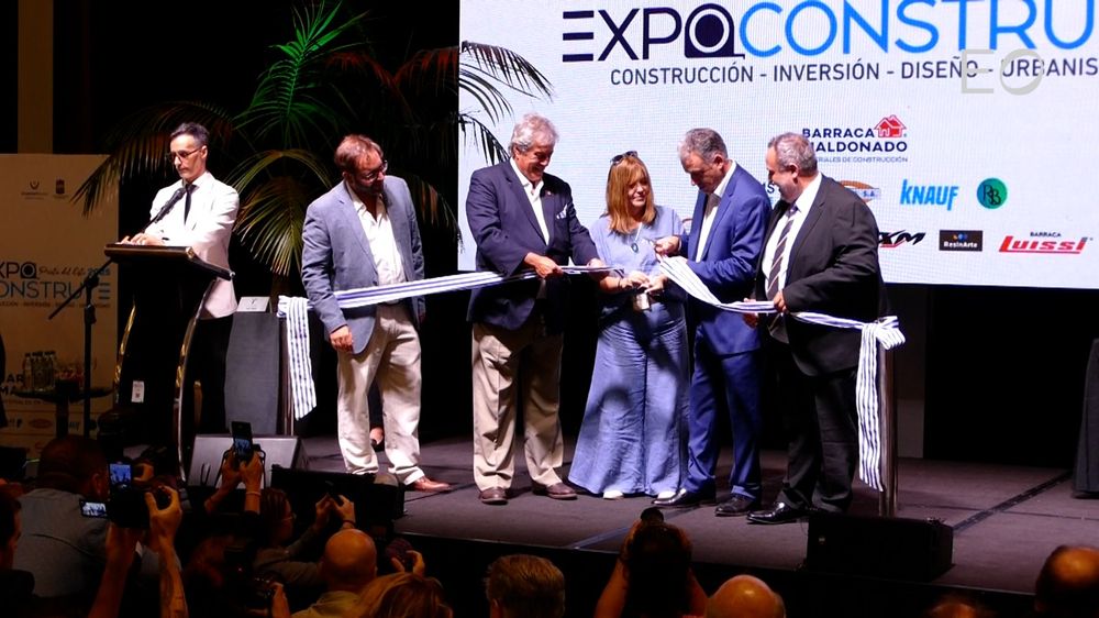 Orsi en la inauguración de la Expo Construye 2025