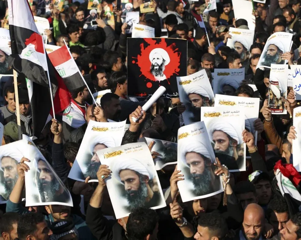 En Irán hubo grandes manifestaciones en contra de Arabia Saudita