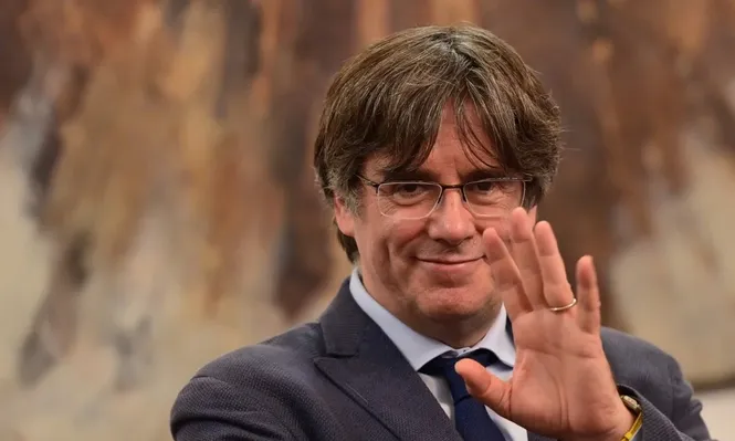 Carles Puigdemont, fugado ex presidente de Cataluña.