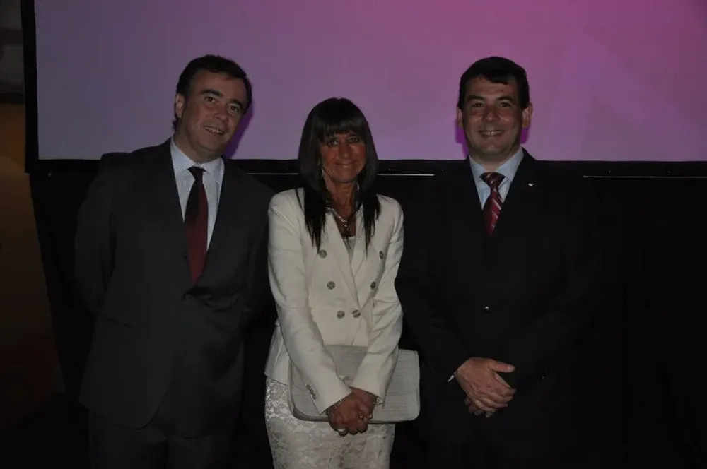 Marcelo Recagno, Martha Roca y Leonardo Costa