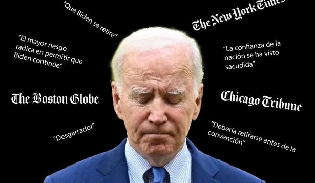 NYT, Boston Globe, The Economist y Chicago Tribune: crece la presión de los medios para que Biden se baje