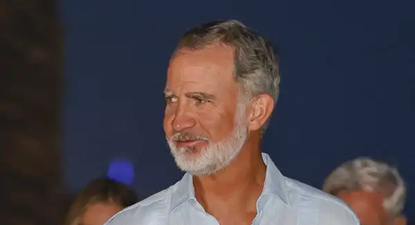 Felipe VI durante sus vacaciones en Mallorca.