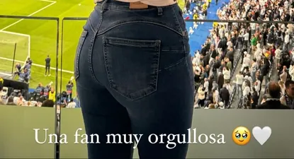 Mina Bonino en el Real Madrid vs City