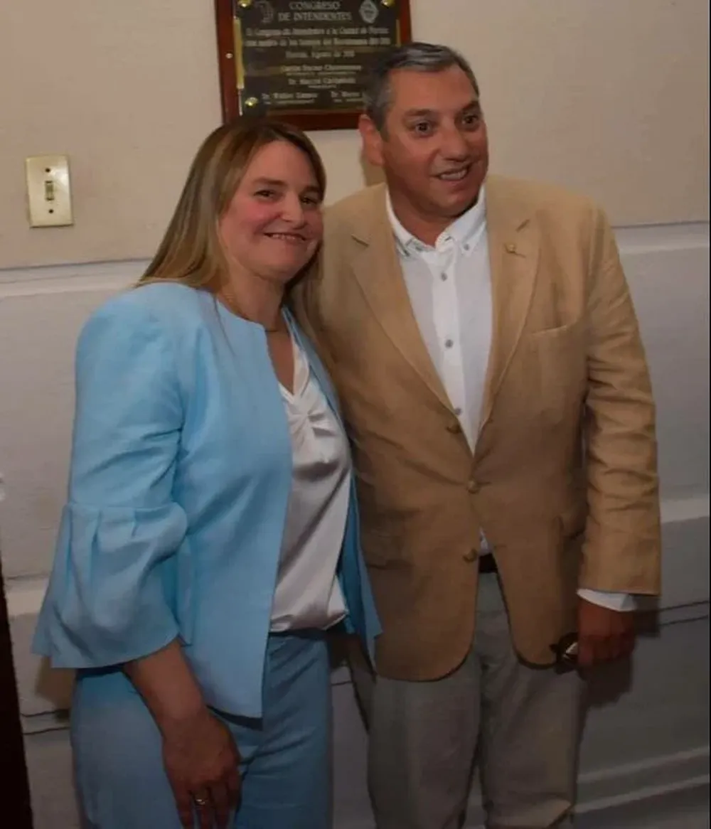 Andrea Brugman y Carlos Enciso