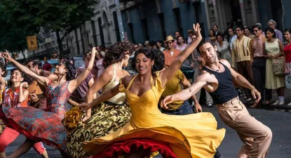 Una de las escenas de baile de la película