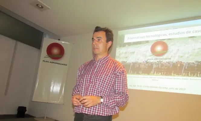 Molina presentó el estudio del Plan Agropecuario