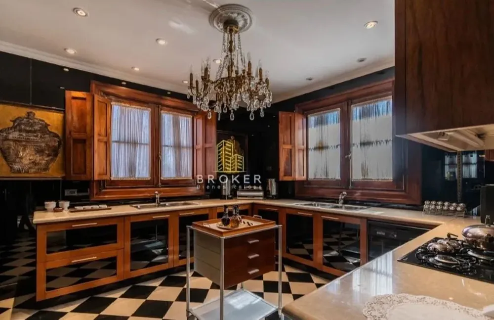 Cocina de una de las casas más caras de la capital