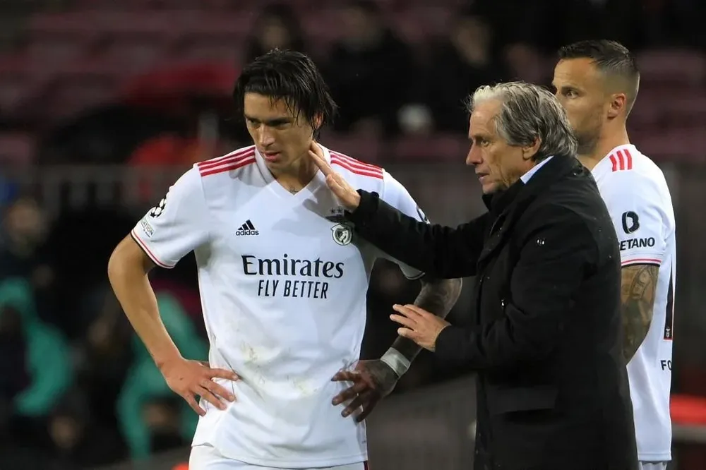 Darwin Núñez y Jorge Jesús