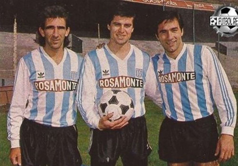 Gustavo Costas, Víctor Hugo Sotomayor y Gustavo Matosas en Racing de Avellaneda