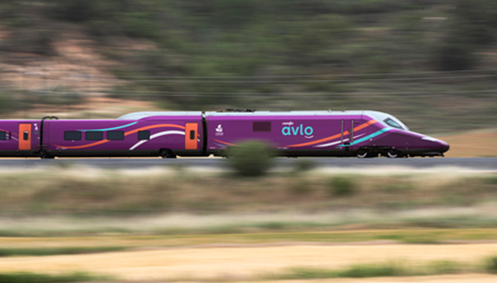 Avlo, uno de los trenes de alta velocidad de Renfe.