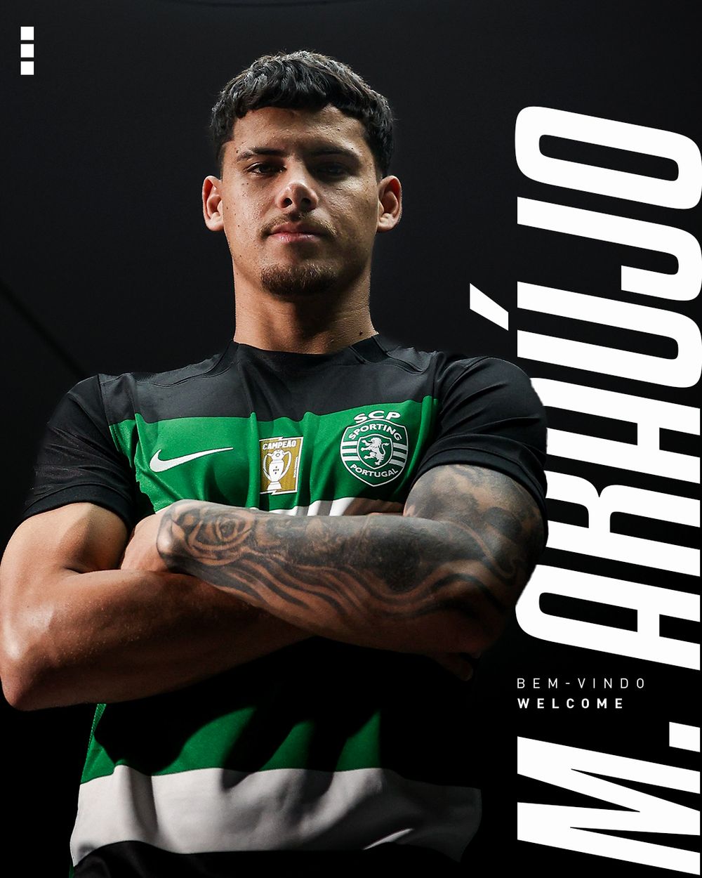 Maxi Araújo presentado en Sporting de Portugal