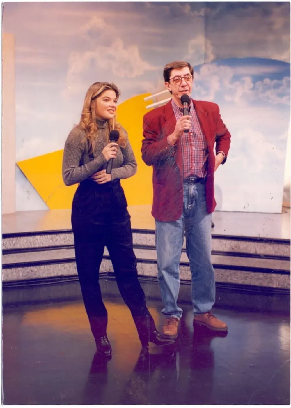 Iliana Da Silva y Omar Gutiérrez en De Igual a Igual