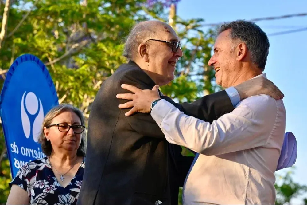 Marcos Carámbula junto a Yamandú Orsi