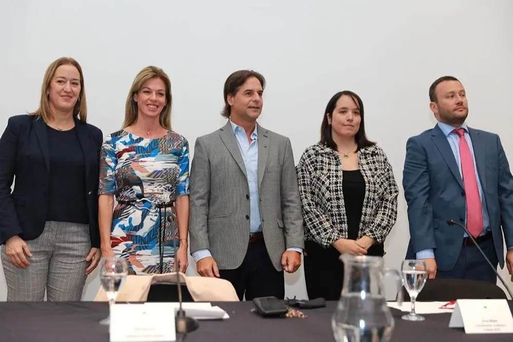Lacalle Pou participó este martes en una actividad de Presidencia, acerca de Sembrando