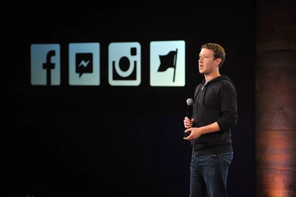 El CEO de Facebook, Mark Zuckerberg, durante la presentación