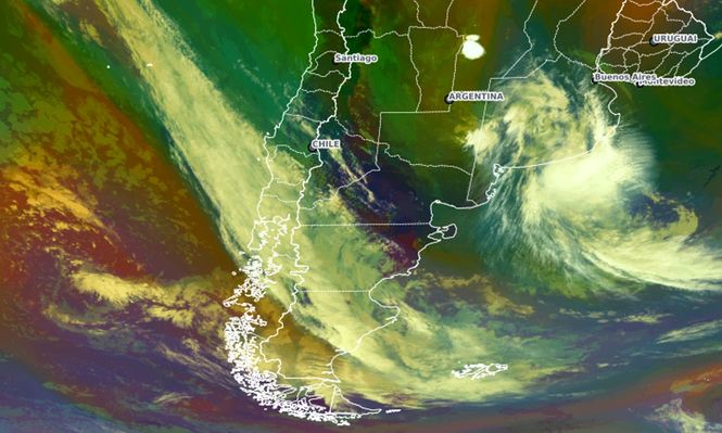 Las consecuencias del frente frío que llegará a Uruguay ya se hicieron notar en la región, según Metsul