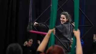 Ejercicios de team building durante el programa Arena emprendedora