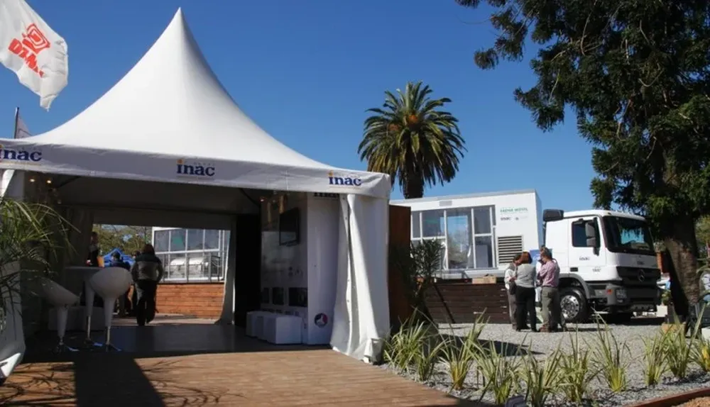 El stand del INAC recibió varios premios