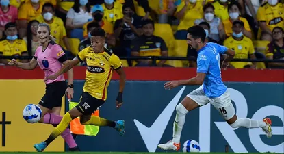Byron Castillo en Barcelona de Ecuador