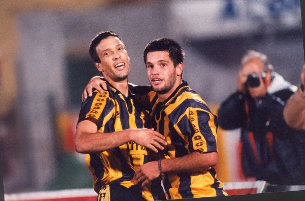 Luis Romero y Antonio Pacheco en Peñarol