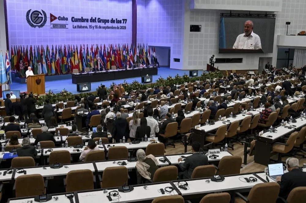 En cuanto a la emergencia climática, Lula dijo que “una transición justa nos brindaría oportunidades”.