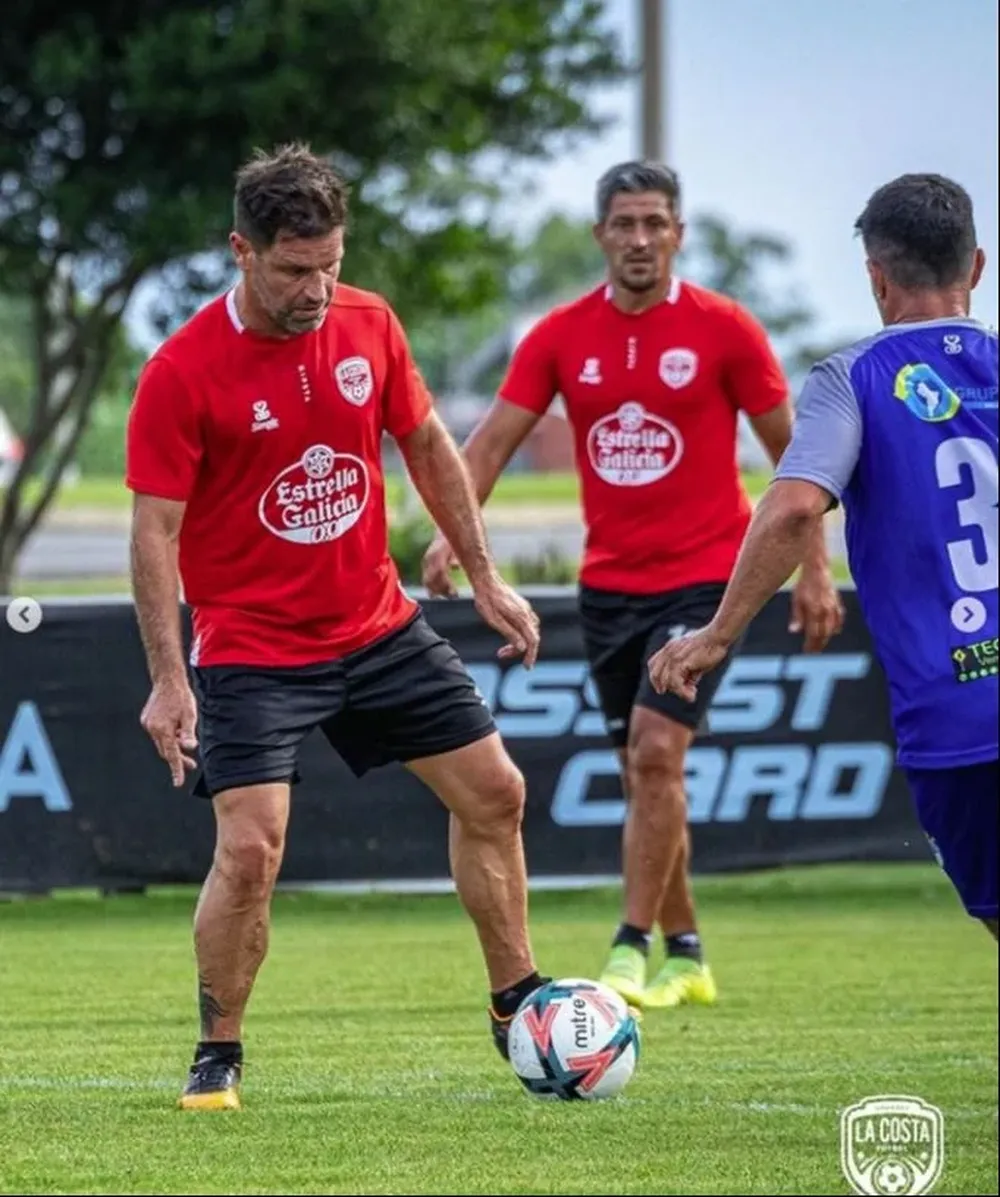 El Tony Pacheco jugando en el Country de Atlántida