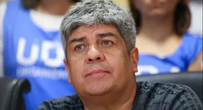 Pablo Moyano, titular de Camioneros y principal promotor del paro de trasmporte para le 30 de octubre